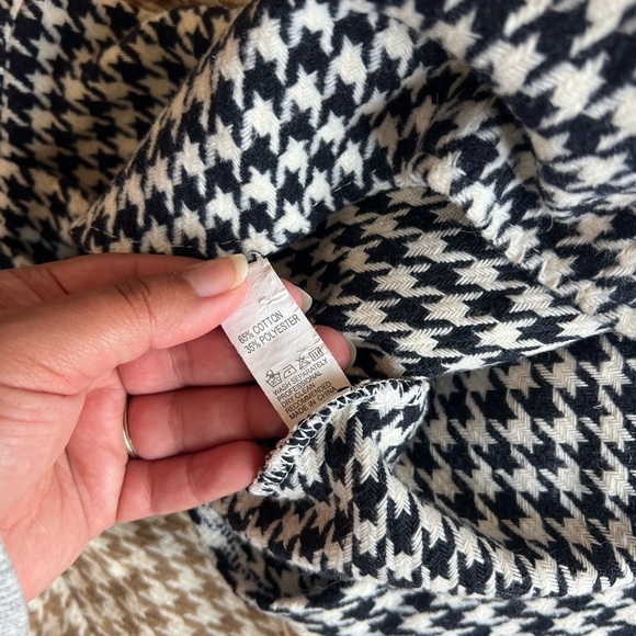 Womens houndstooth oversized Button-Up Shirts BUNDLE - Picture 3 of 7